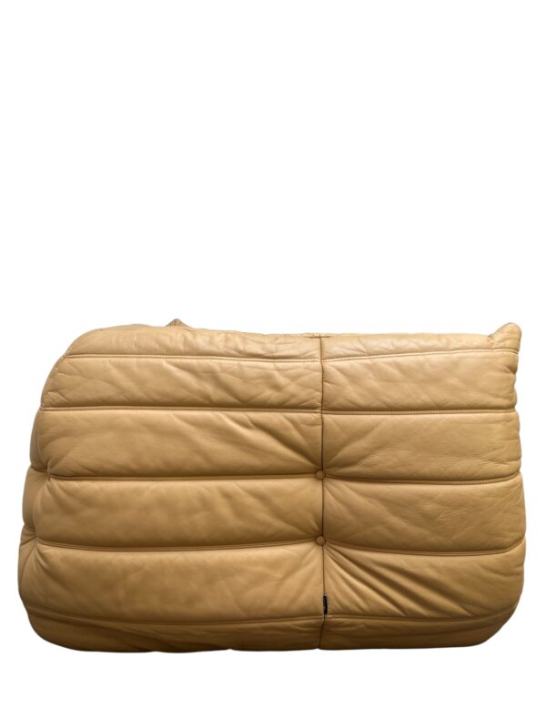 Ensemble de 5 pièces de canapé TOGO en cuir de couleur sable
