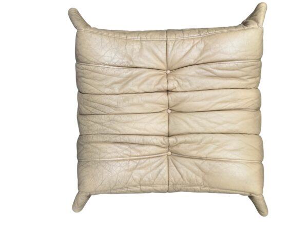 Ensemble de 5 pièces de canapé TOGO en cuir de couleur sable