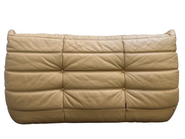 Ensemble de 5 pièces de canapé TOGO en cuir de couleur sable