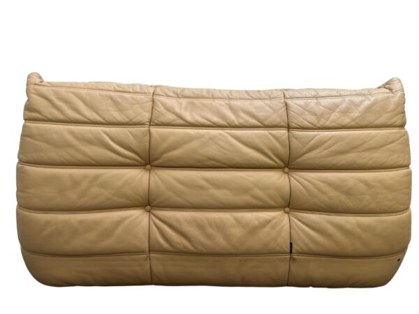 Ensemble de 5 pièces de canapé TOGO en cuir de couleur sable