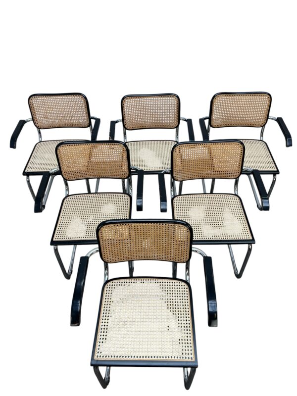 Set de 6 chaises S64, Marcel Breuer