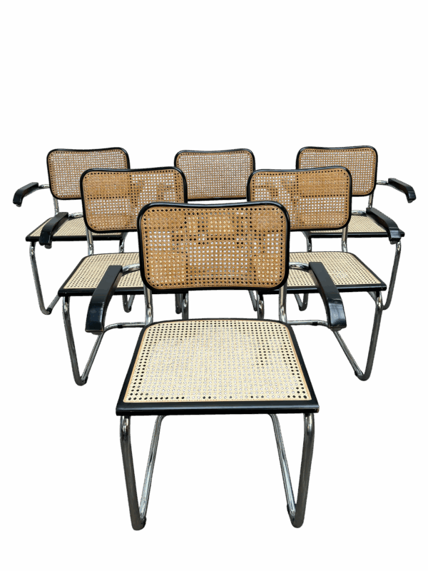 Set de 6 chaises S64, Marcel Breuer