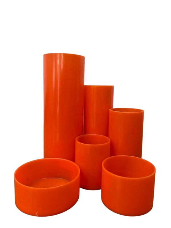 Accessoire de bureau / porte crayons, pop art 1970's – Image 5