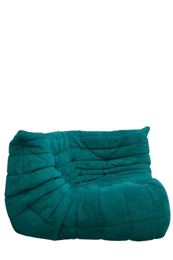 Ensemble de 3 pièces de canapés turquoise TOGO, Ligne Roset