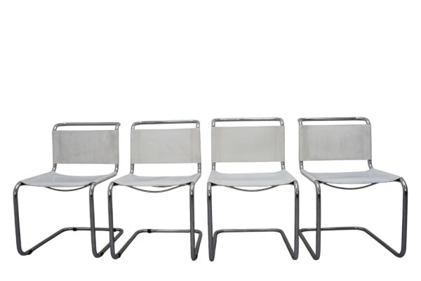 Set de 4 chaises inspirées S33 de Mart Stam pour THONET