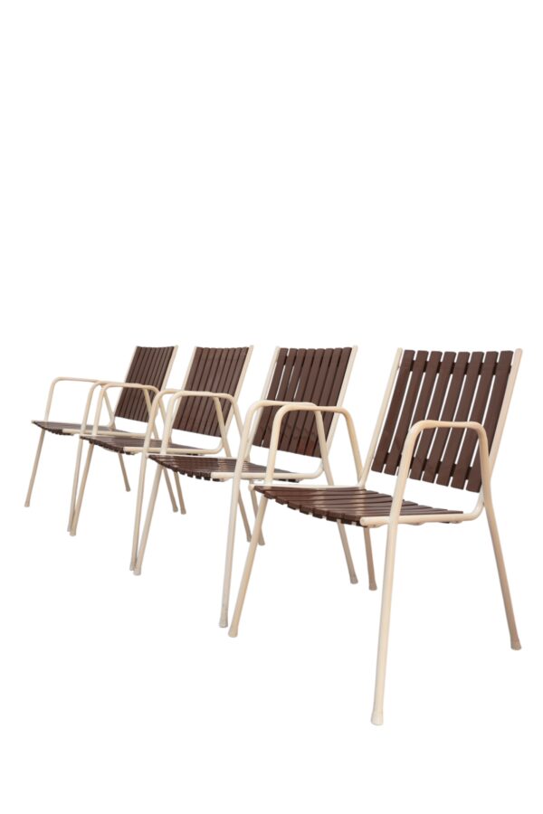 Ensemble de 4 chaises de jardin par Alpos de Šentjer