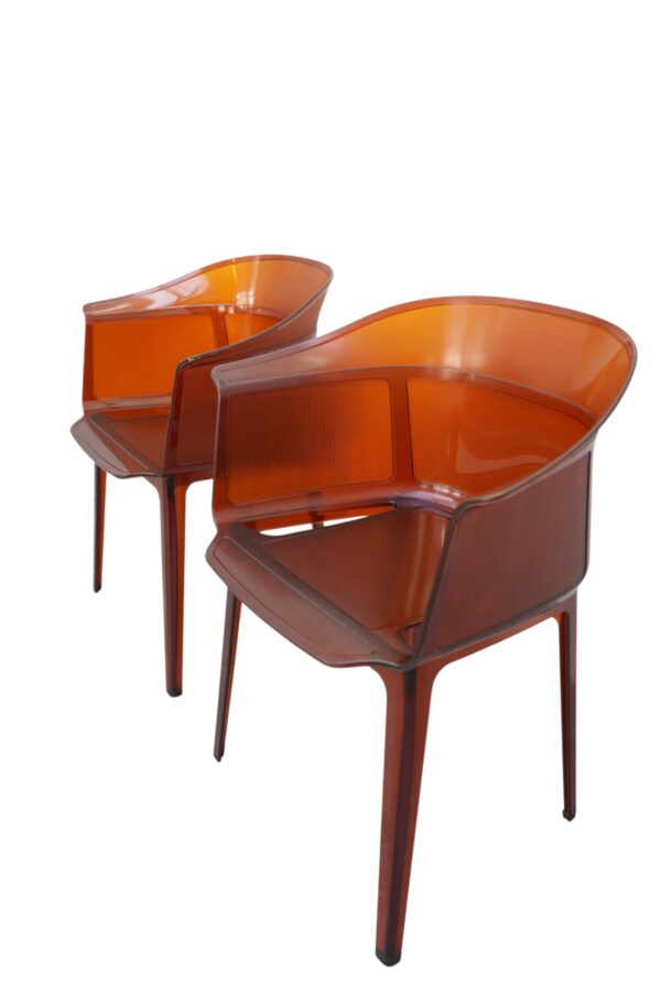 Duo de fauteuils Papyrus, Kartell – Image 2