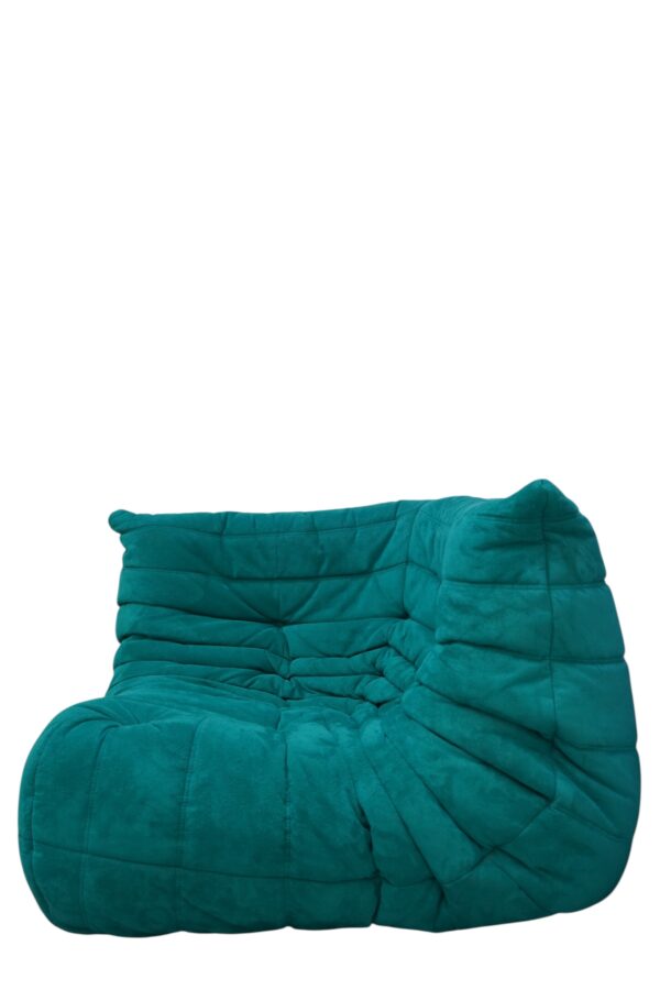 Ensemble de 3 pièces de canapés turquoise TOGO, Ligne Roset