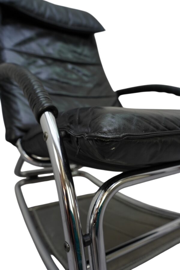 Rocking chair de Jochen Hoffmann, 1970's
