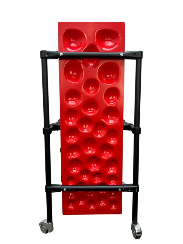 Chaise massante sur roulette