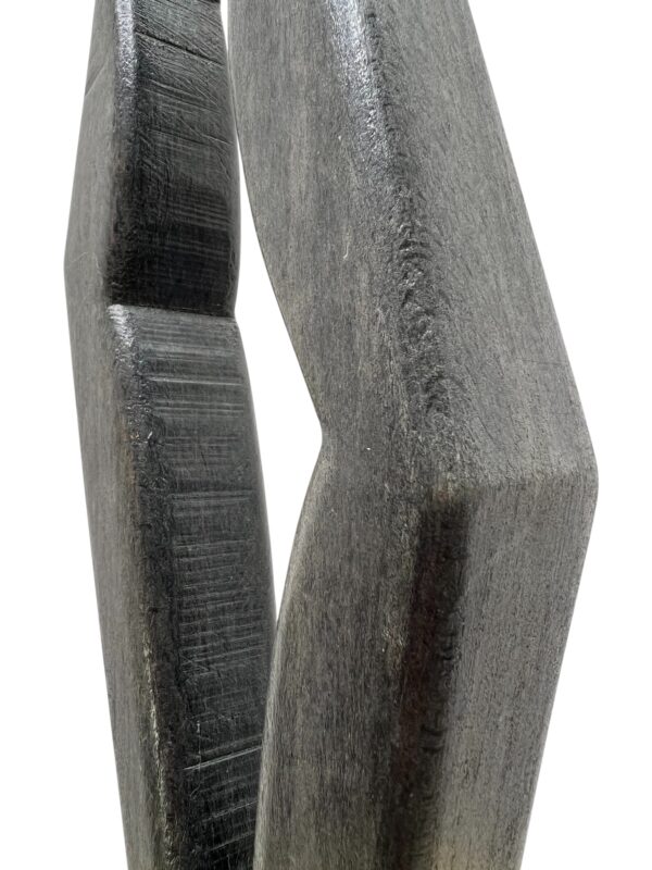 Sculpture abstraite en bois