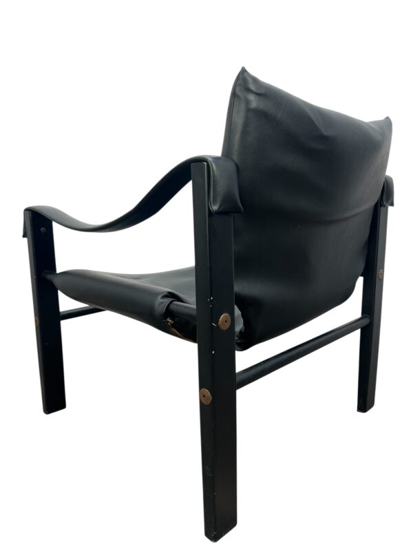 Duo de fauteuils safari par Maurice Burke, Arkana