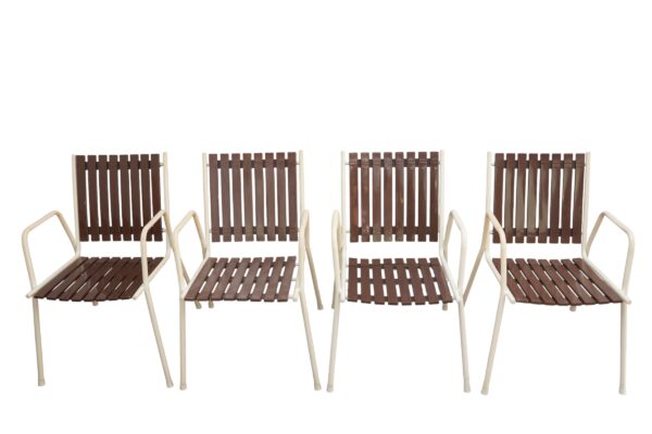 Ensemble de 4 chaises de jardin par Alpos de Šentjer