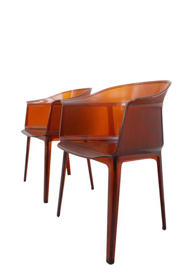 Duo de fauteuils Papyrus, Kartell – Image 3