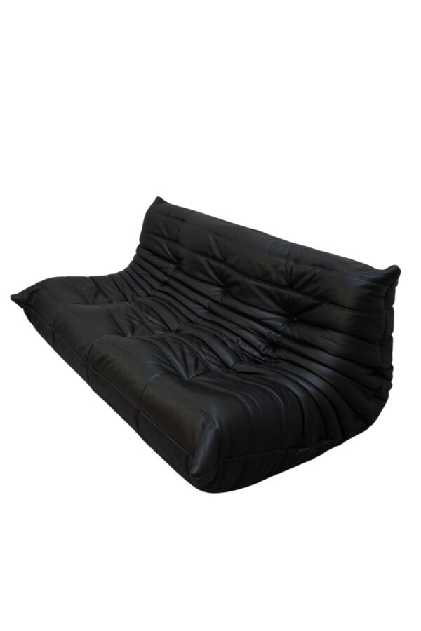Canapé 3 pl TOGO en cuir de la Ligne Roset par Michel Ducaroy
