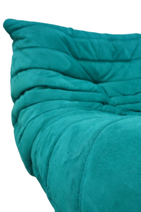 Ensemble de 3 pièces de canapés turquoise TOGO, Ligne Roset