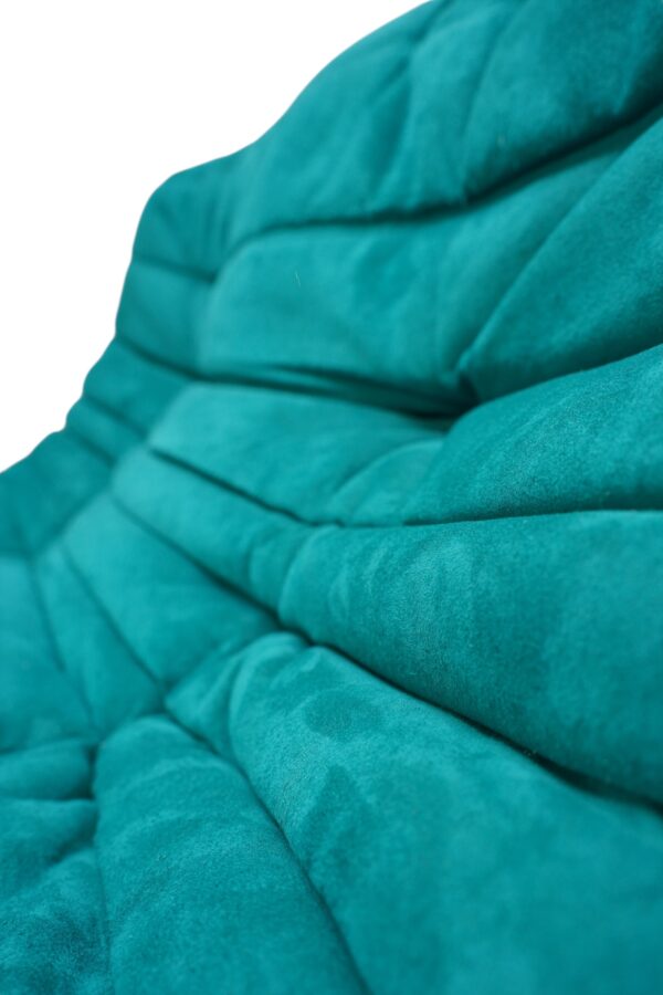 Ensemble de 3 pièces de canapés turquoise TOGO, Ligne Roset