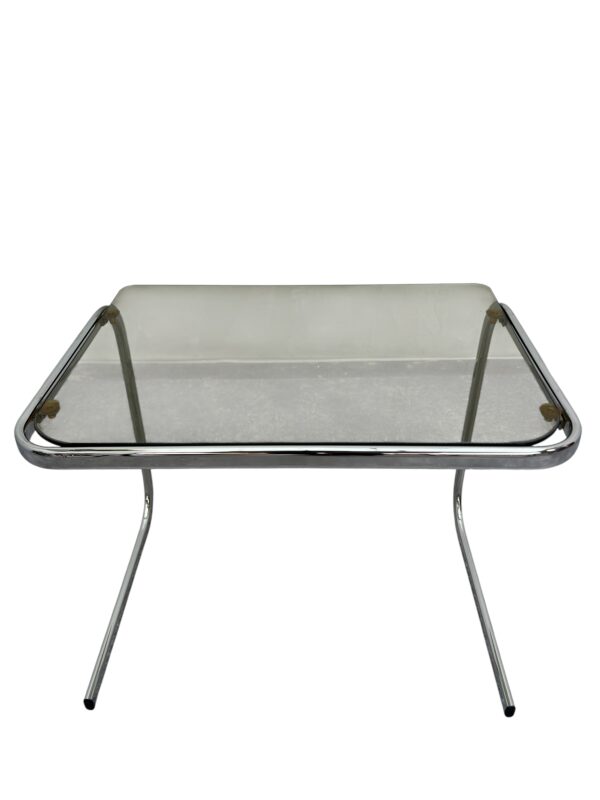 Tables d'appoint dans le style bauhaus, inspirée de Milo Baughman 1970's.