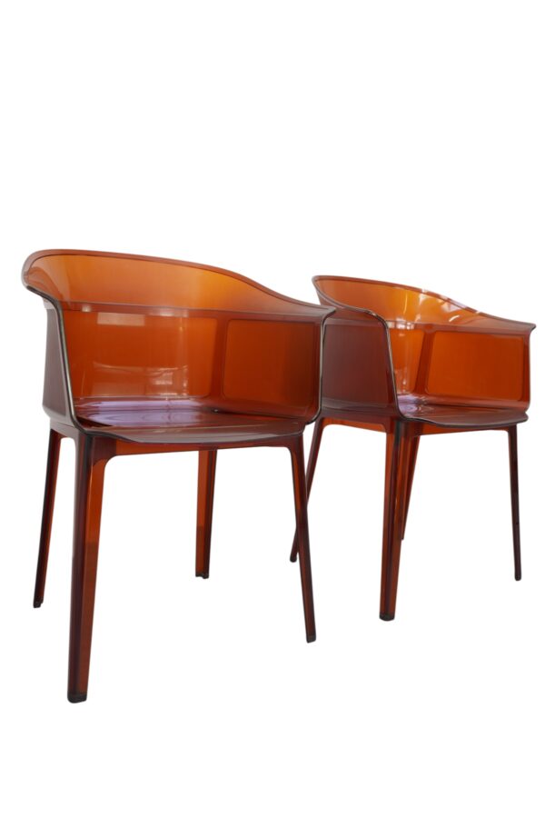 Duo de fauteuils Papyrus, Kartell – Image 5