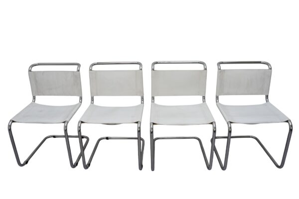 Set de 4 chaises inspirées S33 de Mart Stam pour THONET