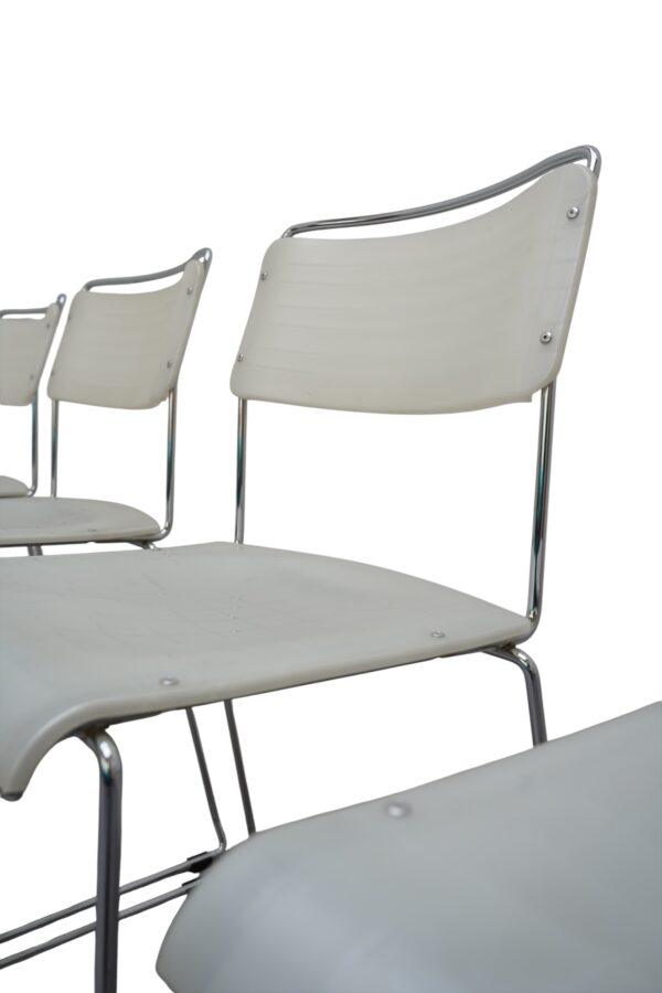 Set de 4 chaises italiennes Spilimbergo, 1980's