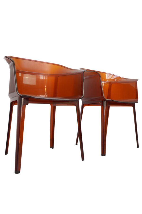 Duo de fauteuils Papyrus, Kartell – Image 6