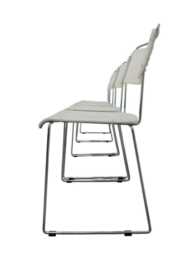 Set de 4 chaises italiennes Spilimbergo, 1980's