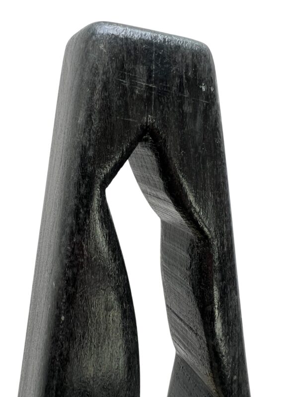 Sculpture abstraite en bois