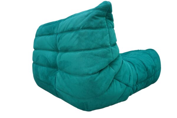 Ensemble de 3 pièces de canapés turquoise TOGO, Ligne Roset