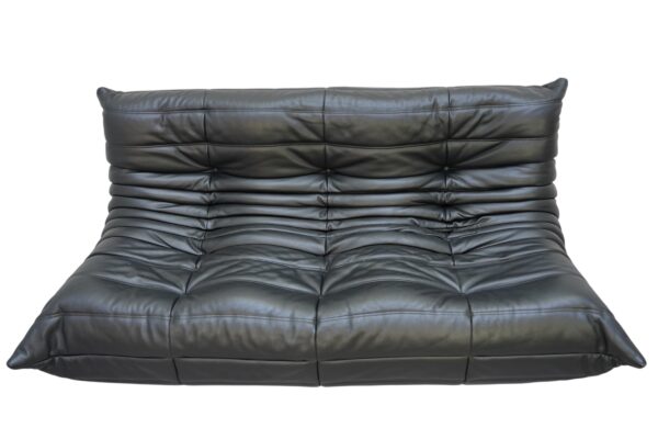 Canapé 3 pl TOGO en cuir de la Ligne Roset par Michel Ducaroy