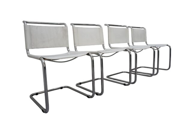 Set de 4 chaises inspirées S33 de Mart Stam pour THONET