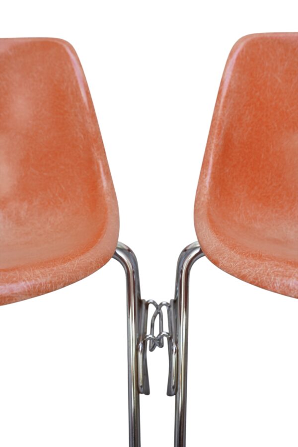 Set de 4 chaises DSS Charles & Ray, Herman Miller