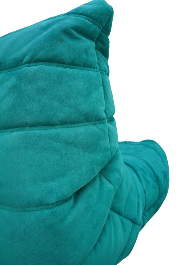 Ensemble de 3 pièces de canapés turquoise TOGO, Ligne Roset
