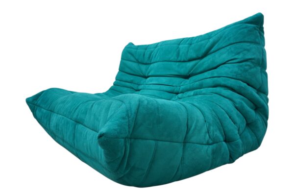 Ensemble de 3 pièces de canapés turquoise TOGO, Ligne Roset
