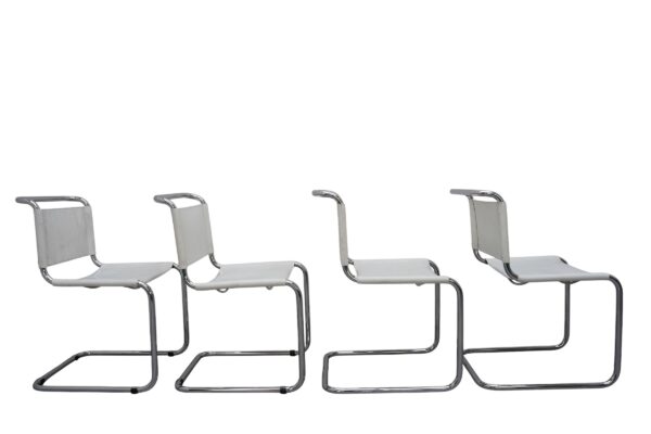 Set de 4 chaises inspirées S33 de Mart Stam pour THONET