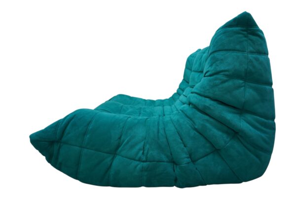 Ensemble de 3 pièces de canapés turquoise TOGO, Ligne Roset