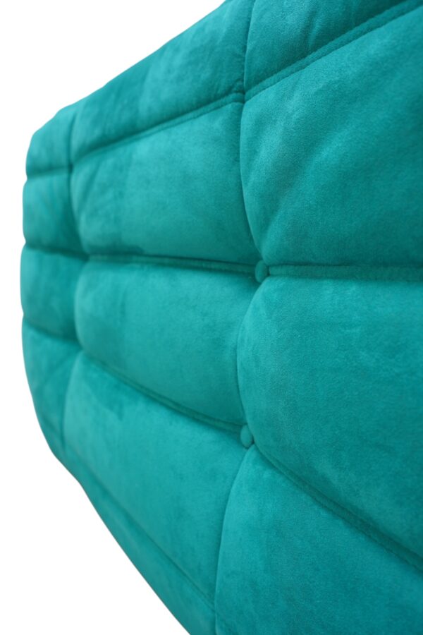 Ensemble de 3 pièces de canapés turquoise TOGO, Ligne Roset