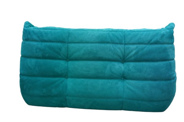Ensemble de 3 pièces de canapés turquoise TOGO, Ligne Roset
