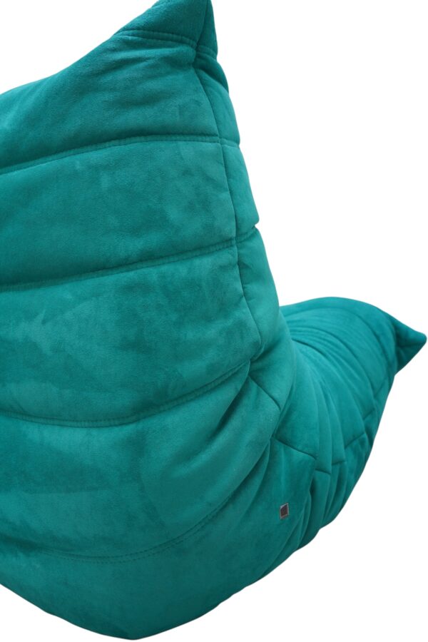 Ensemble de 3 pièces de canapés turquoise TOGO, Ligne Roset