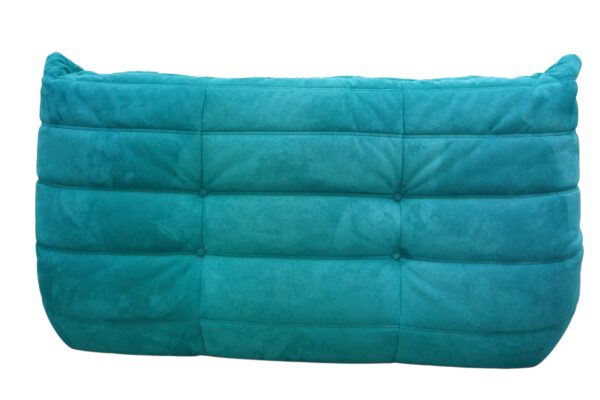 Ensemble de 3 pièces de canapés turquoise TOGO, Ligne Roset