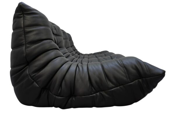 Canapé 3 pl TOGO en cuir de la Ligne Roset par Michel Ducaroy