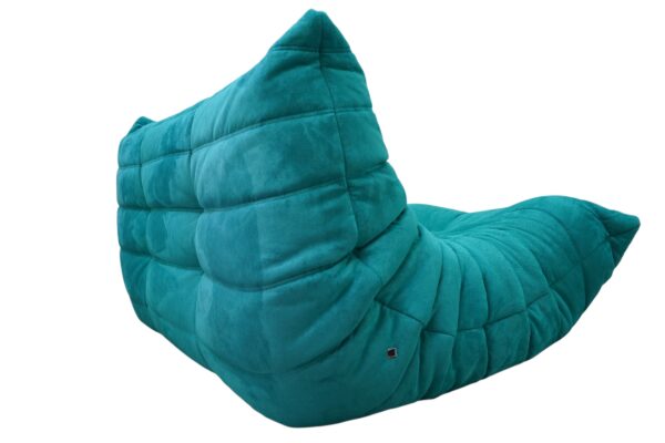 Ensemble de 3 pièces de canapés turquoise TOGO, Ligne Roset