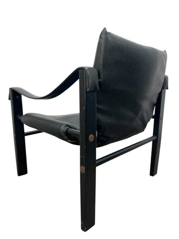 Duo de fauteuils safari par Maurice Burke, Arkana