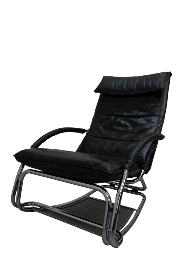 Rocking chair de Jochen Hoffmann, 1970's