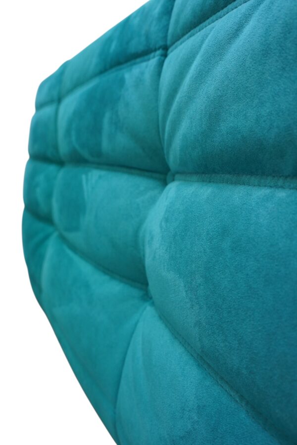 Ensemble de 3 pièces de canapés turquoise TOGO, Ligne Roset