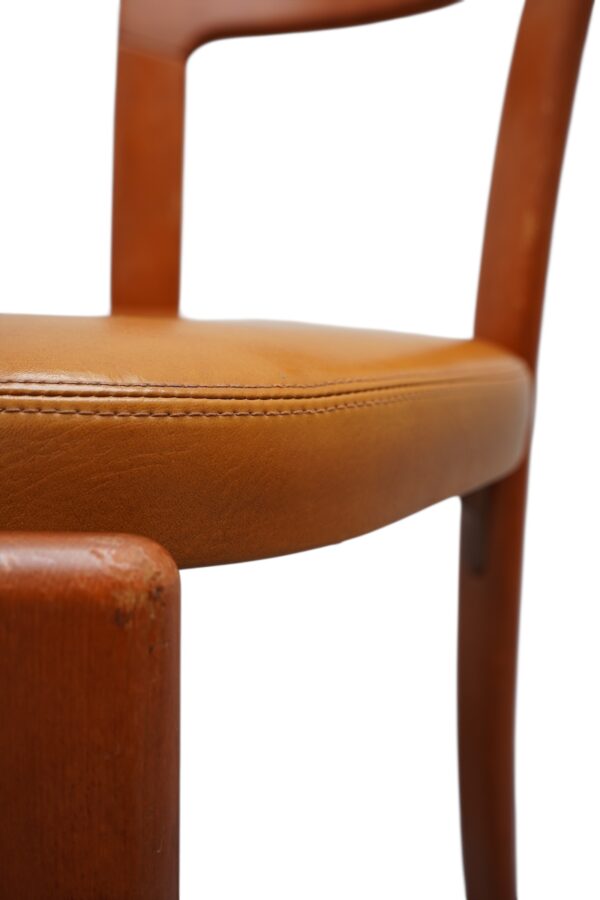 Ensemble de 8 chaises de Bruno Rey fabriquées par la maison Suisse "Dietiker" vers 1970's.