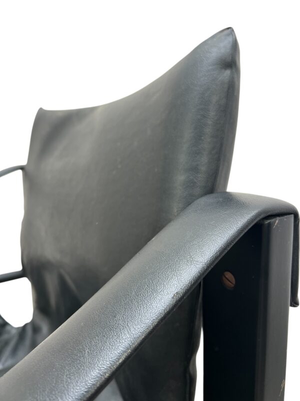 Duo de fauteuils safari par Maurice Burke, Arkana