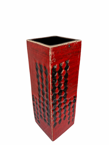 Vase lava de l'Allemagne de l'ouest par Carstens