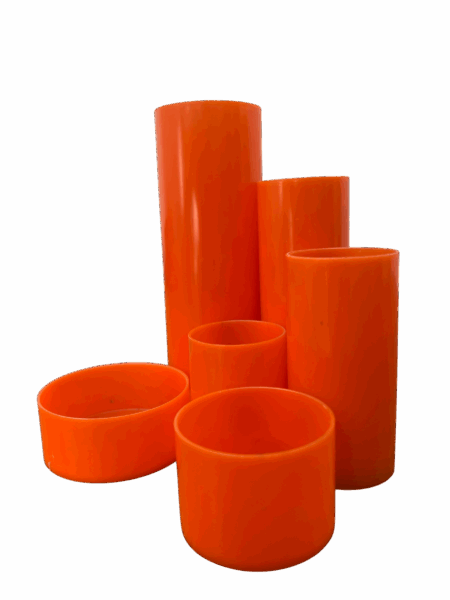 Accessoire de bureau / porte crayons, pop art 1970's