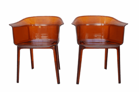 Duo de fauteuils Papyrus, Kartell